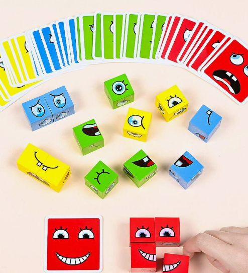 CAMBIA CARITAS™ - JUEGO CAMBIA CARA MONTESSORI