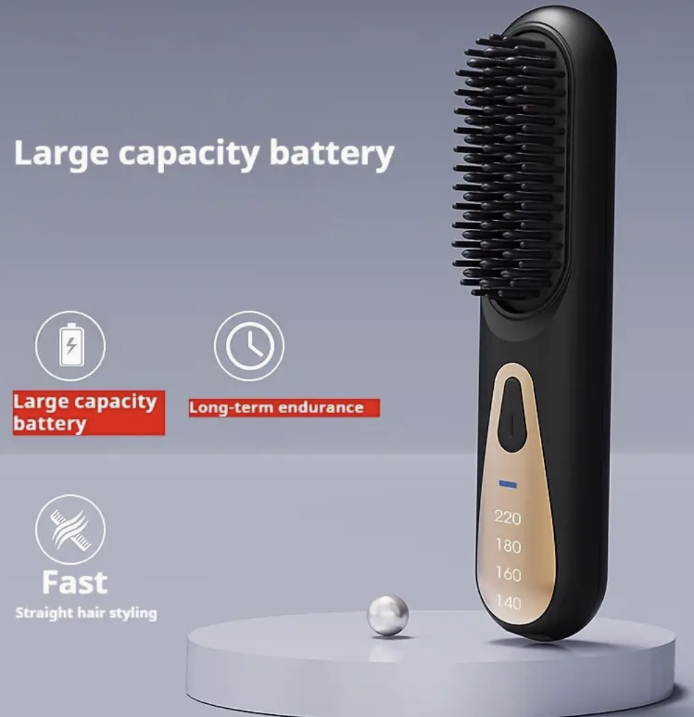 Straightening Brush™ Cepillo Alisador Recargable