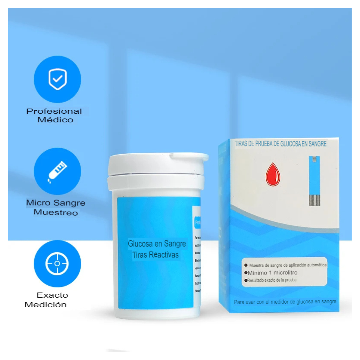 Blood Glucose Meter™ Glucómetro de Oxígeno en Sangre