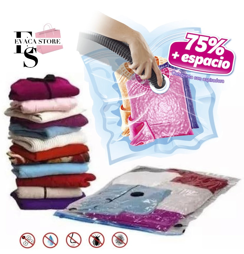 Vault Pro™- Bolsas Vacío Compresor de Ropa 90x120 cm