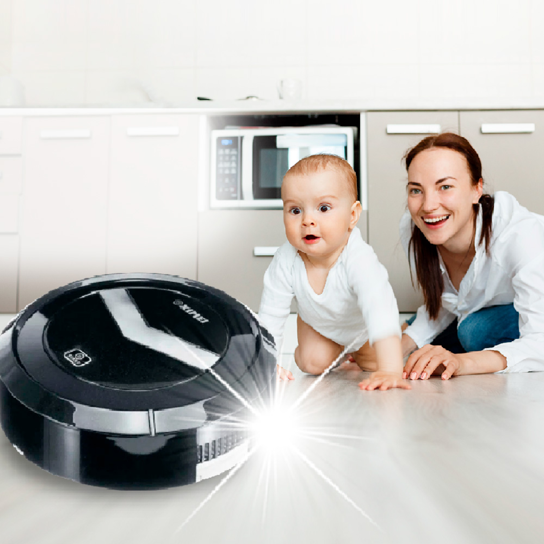 Smart Sweeper™ Aspiradora Robot Recargable