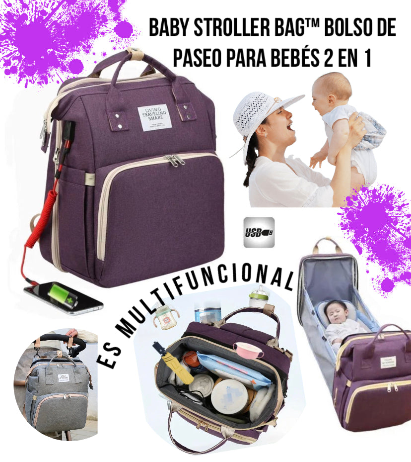 Baby Stroller Bag™ Bolso de Paseo para Bebés 2 en 1